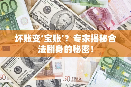 济南坏账变‘宝账’？专家揭秘合法翻身的秘密！