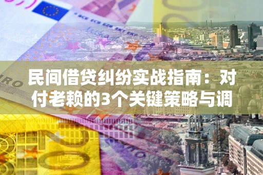 济南民间借贷纠纷实战指南：对付老赖的3个关键策略与调解盲区解析